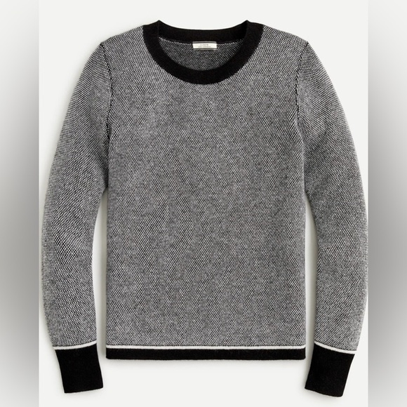 J. Crew Women’s Limited Edition Cashmere Birds Eye Stitch Sweater NWOT